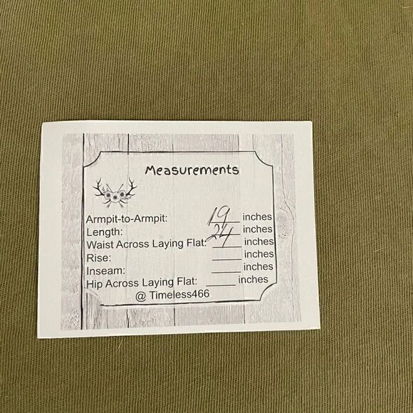 Urban Outfitters Over & Under Olive Green Sleeveless Women’s Oversized S # 1116 - Picture 8 of 10